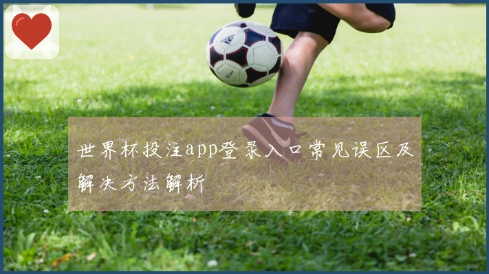 世界杯投注app登录入口常见误区及解决方法解析